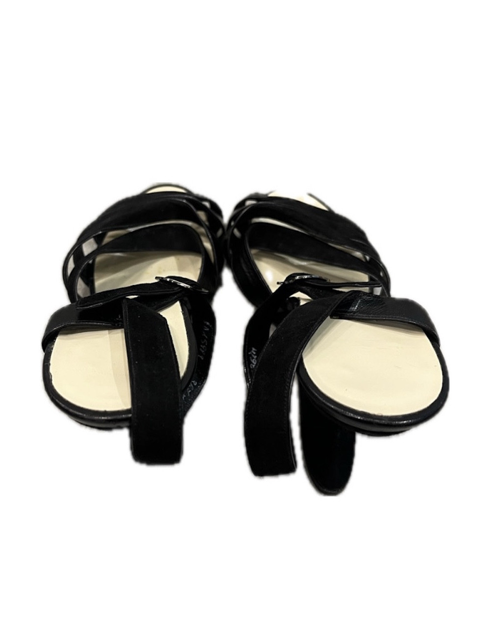 SALVATORE FERRAGAMO T 36.5 limited edition wedge sandals