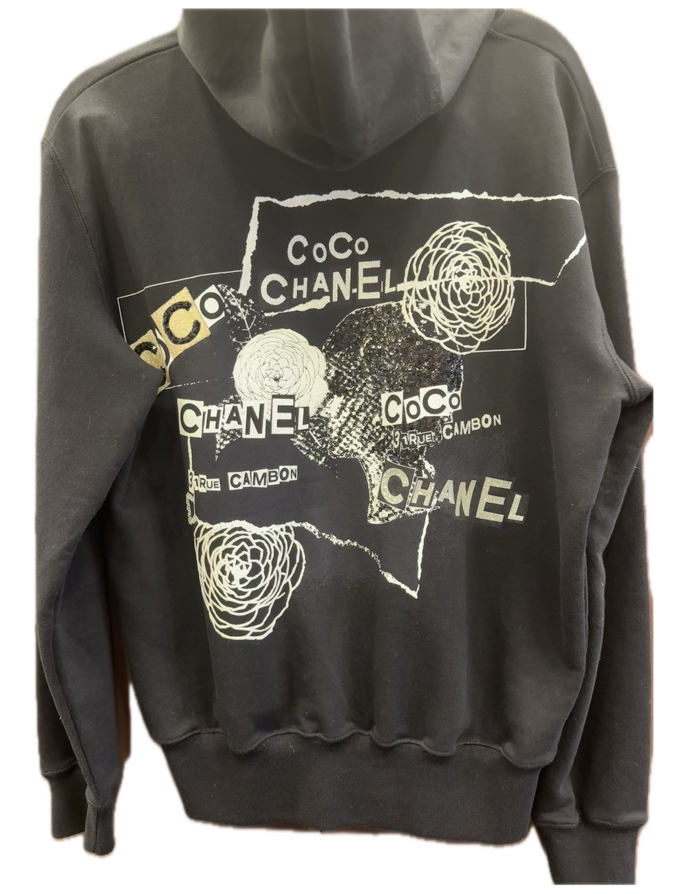 Sweat CHANEL Coco zippé