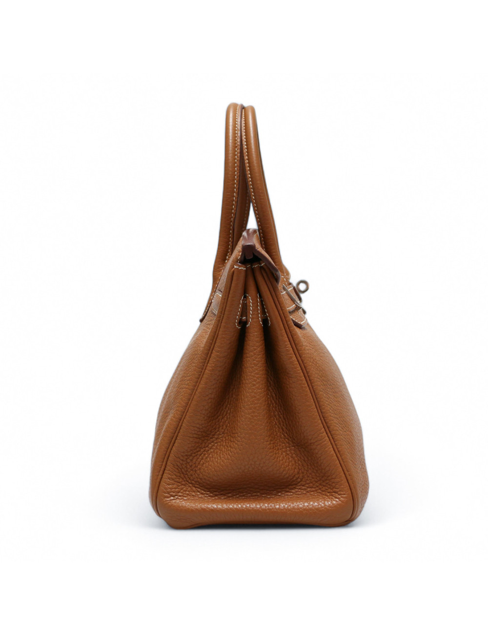 Birkin 30 HERMES taurillon Clémence gold