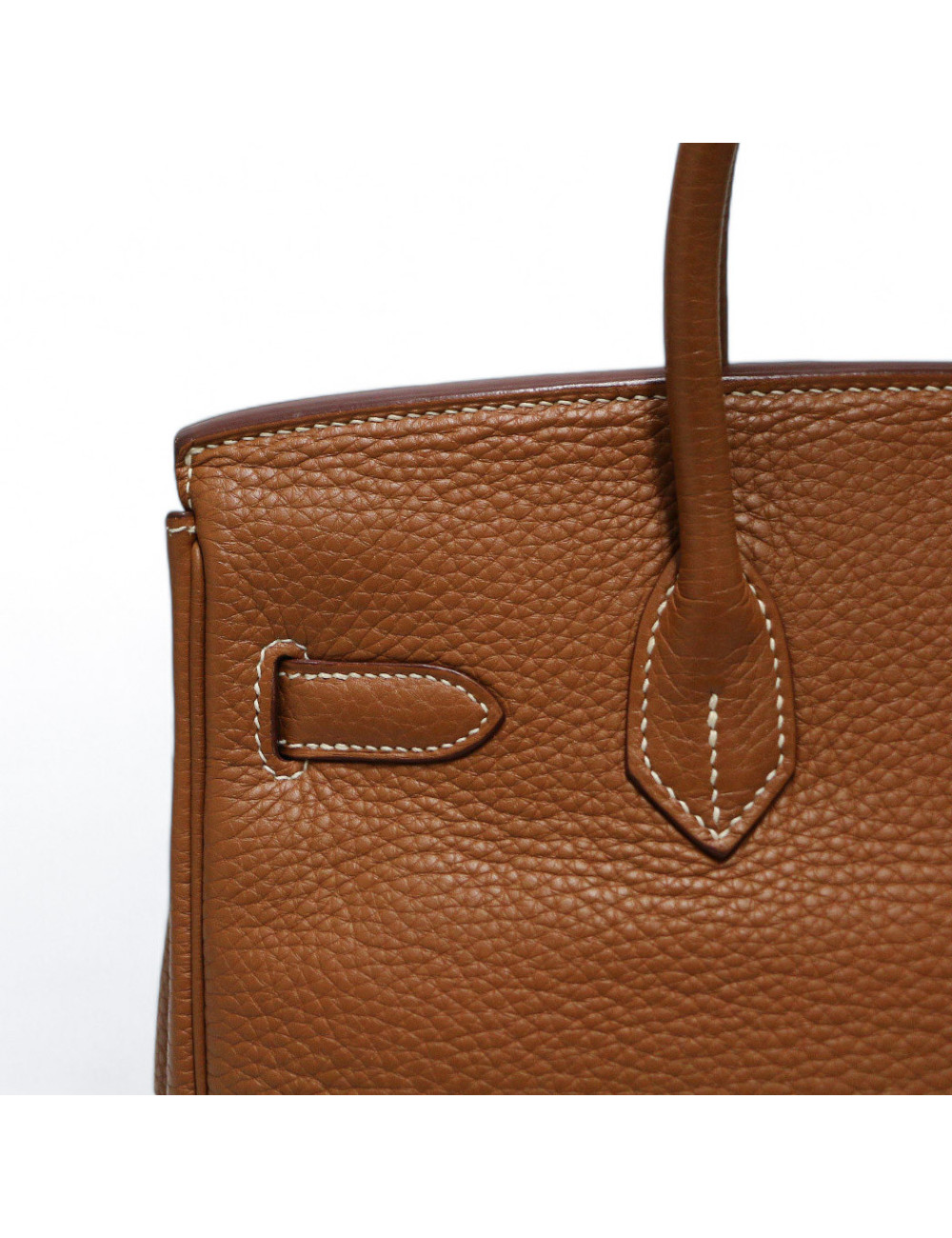 Birkin 30 HERMES taurillon Clémence gold