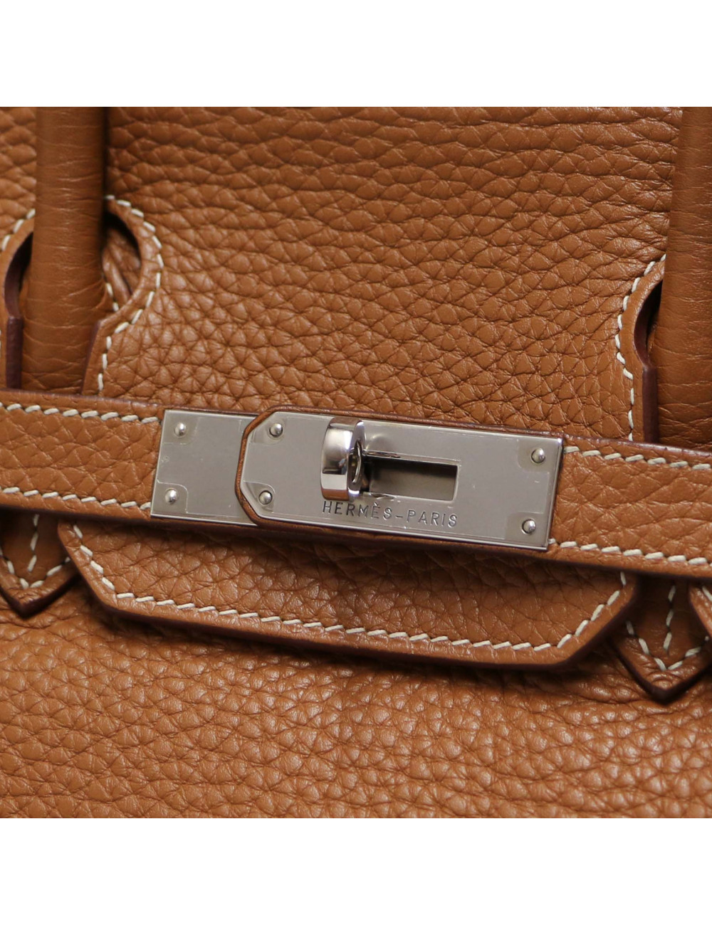 Birkin 30 HERMES taurillon Clémence gold