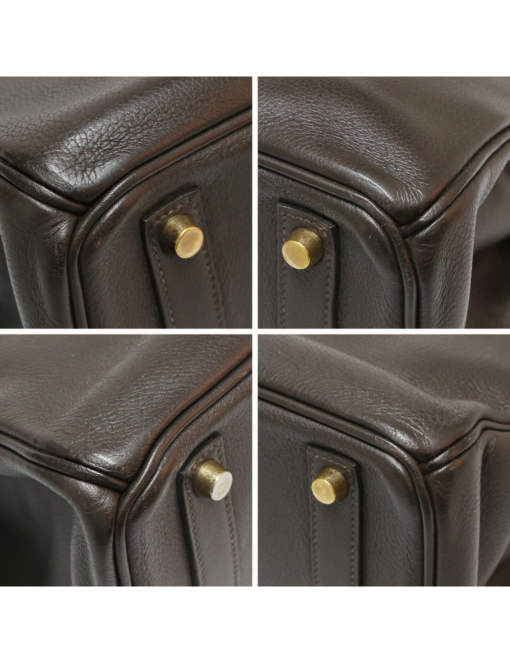 Haut à courroies  32 HAC HERMES marron 