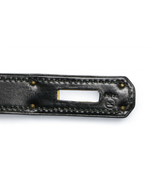 Kelly 28 toile et cuir vintage HERMES