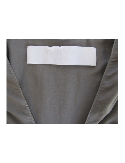 Robe LANVIN gris