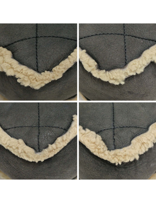 Timeless CHANEL peau retournée