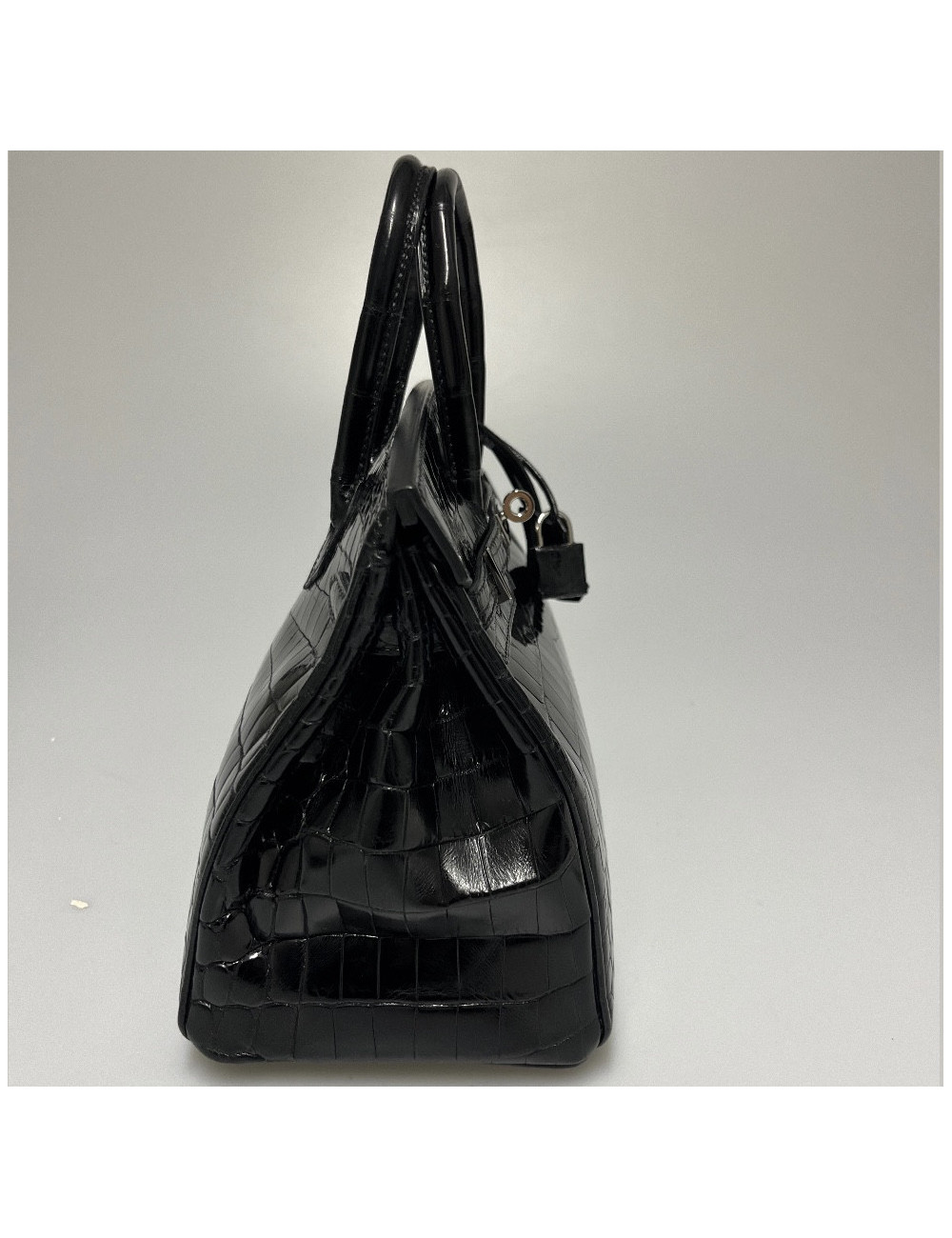 Birkin 25 HERMES crocodile Niloticus noir