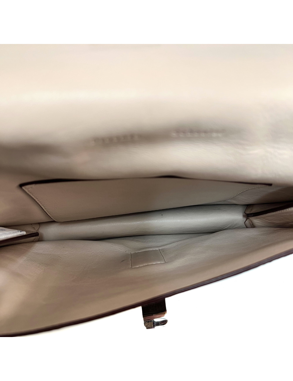 Pochette PROENZA SCHOULER effet peau de serpent