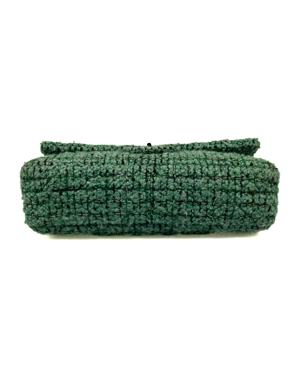 Sac CHANEL tweed vert