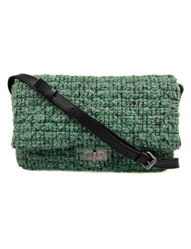 Sac CHANEL tweed rose