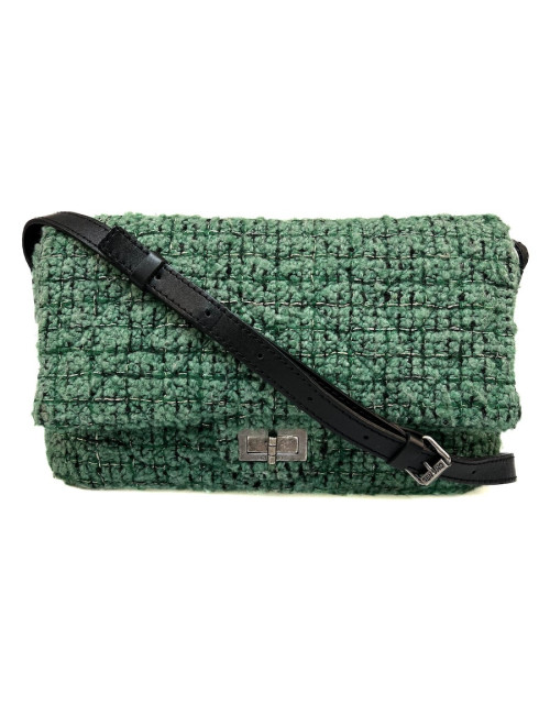 Sac CHANEL tweed rose