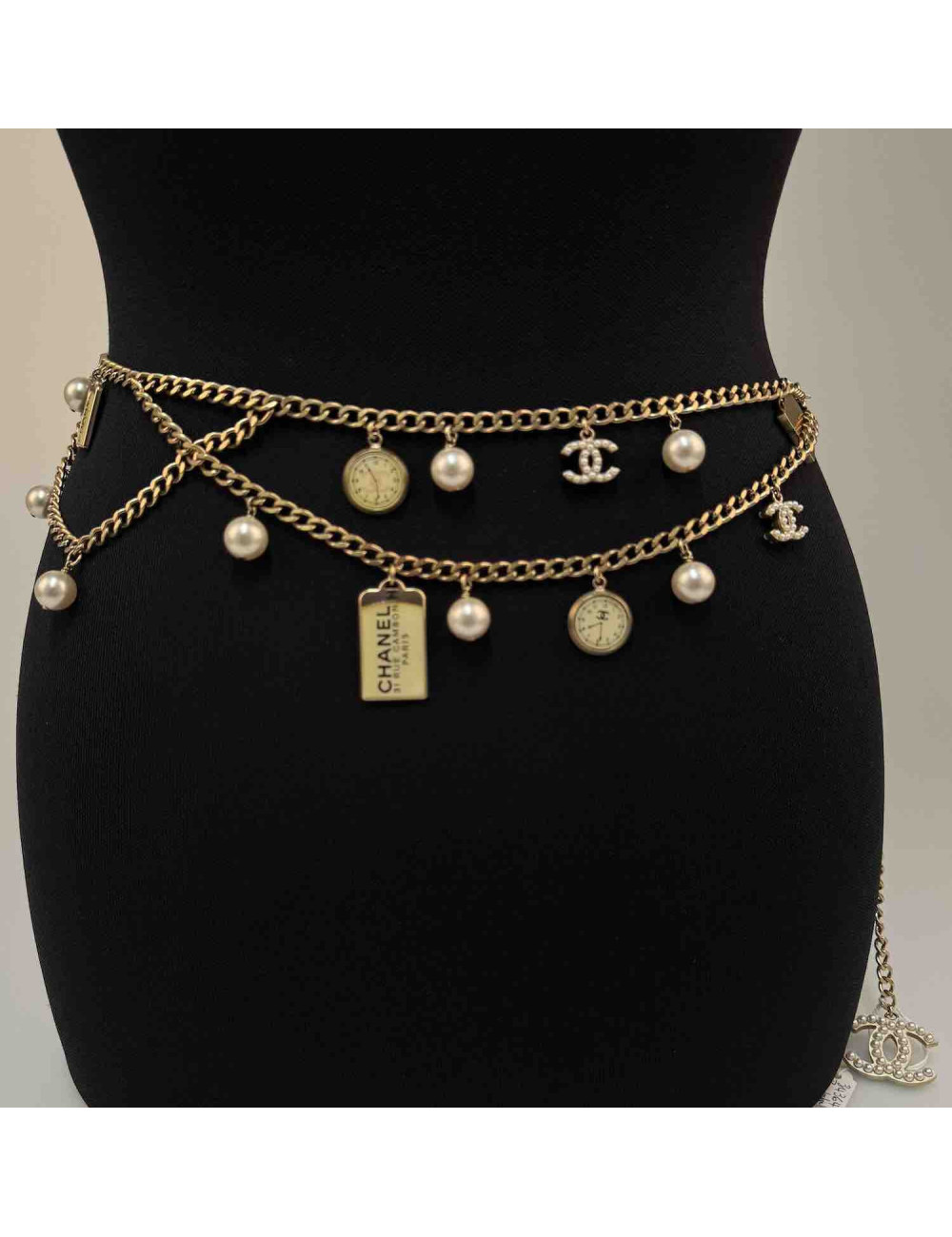 A REPARER Ceinture sautoir CHANEL Paris London