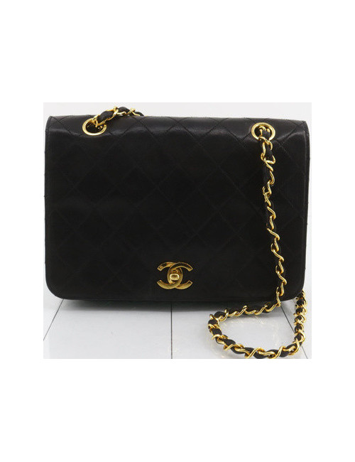 Sac vintage crossbody CHANEL noir