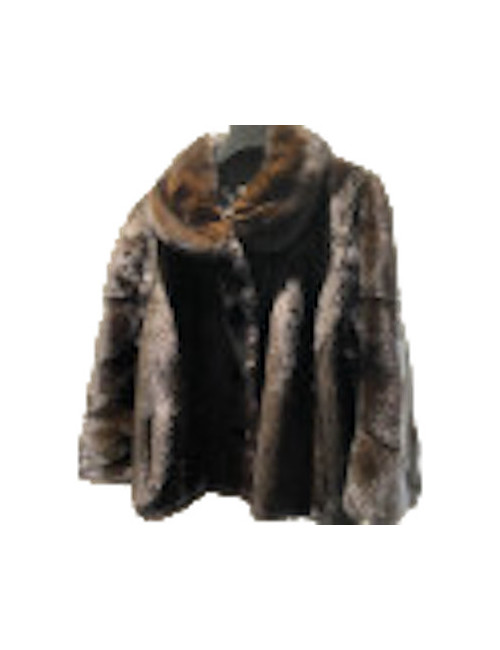 Veste courte PELLESSIMO vison 