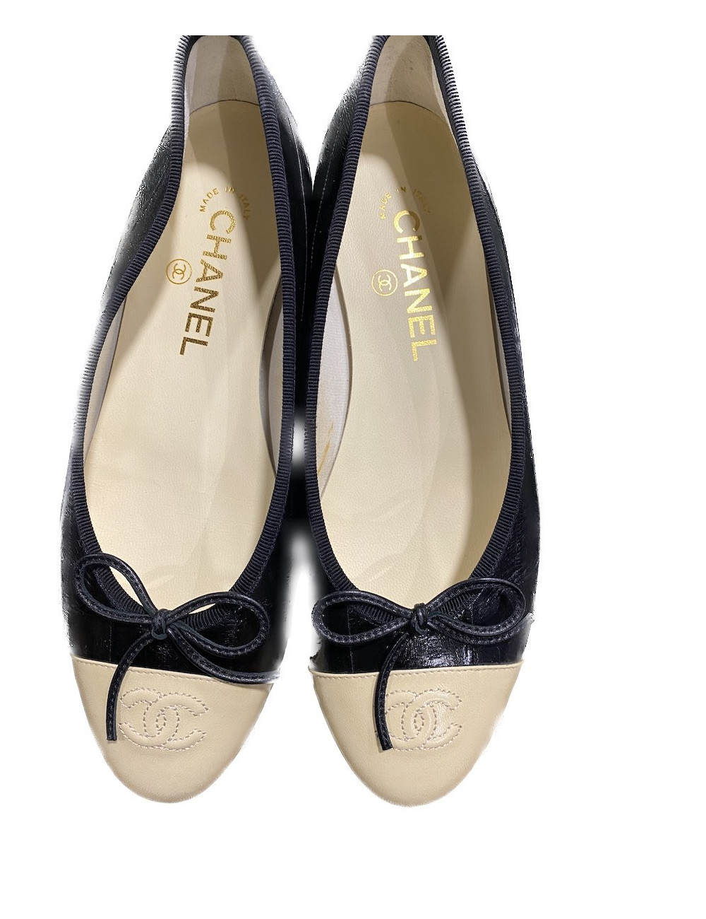 Ballerine CHANEL bicolores