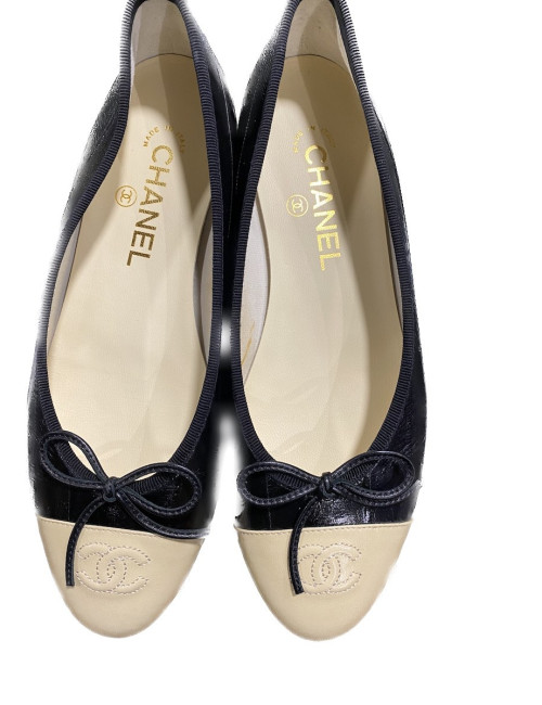 Ballerine CHANEL bicolores