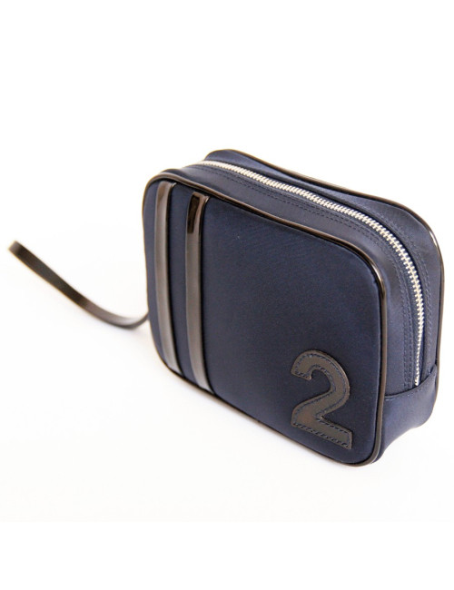 Pochette-trousse DIOR toile bleu marine