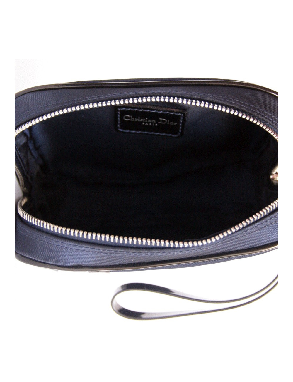 Pochette-trousse DIOR toile bleu marine