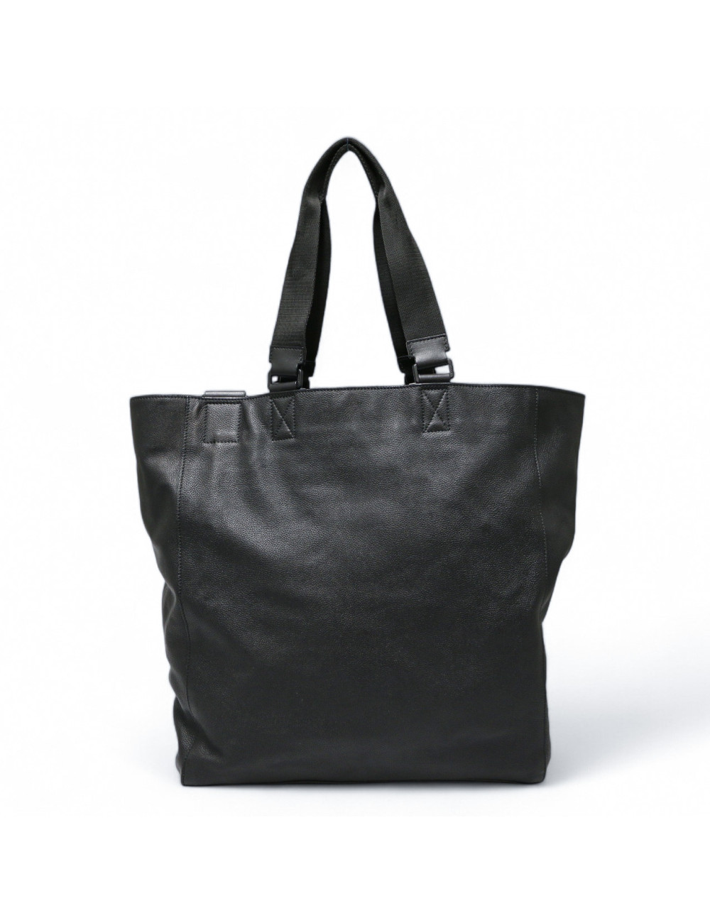 Cabas LANVIN cuir noir souple