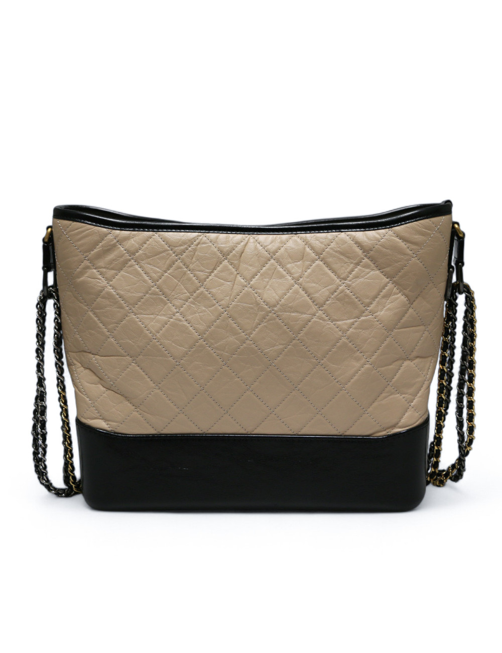 Gabrielle CHANEL bicolore beige noir GM