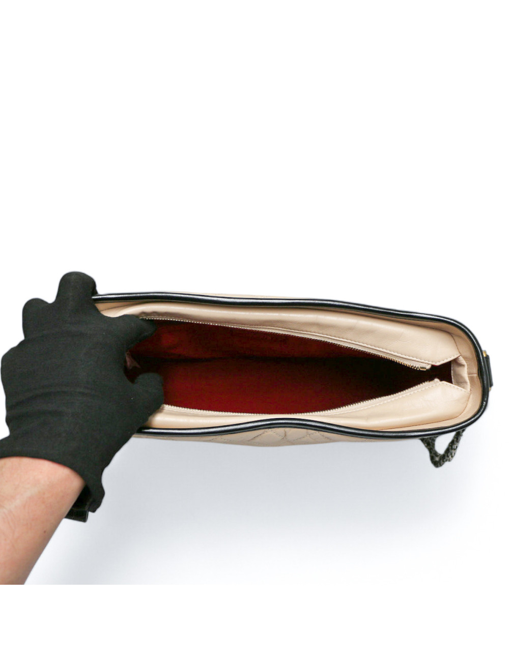 Gabrielle CHANEL bicolore beige noir GM