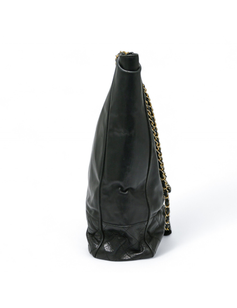 Cabas CHANEL vintage noir