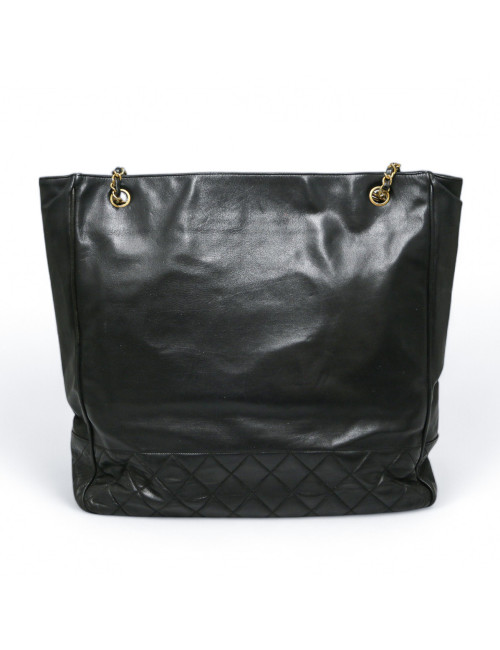 Cabas CHANEL vintage noir