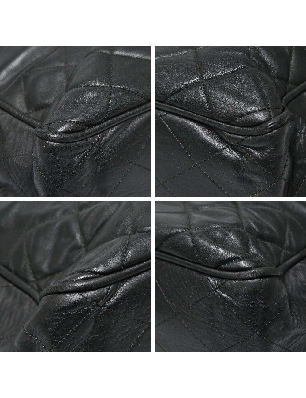 Cabas CHANEL vintage noir