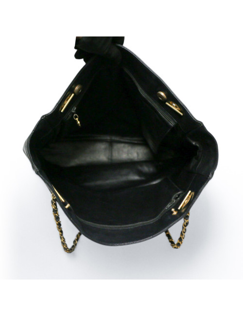 Cabas CHANEL vintage noir