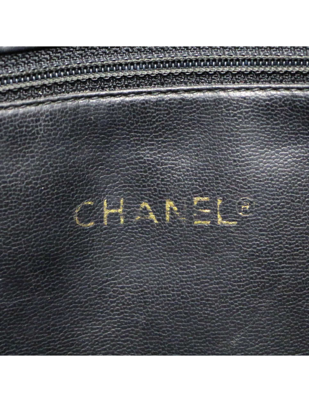 Cabas CHANEL vintage noir