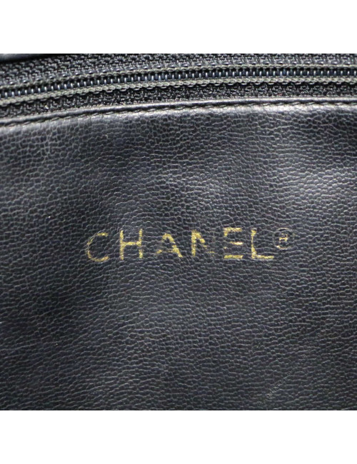 Cabas CHANEL vintage noir