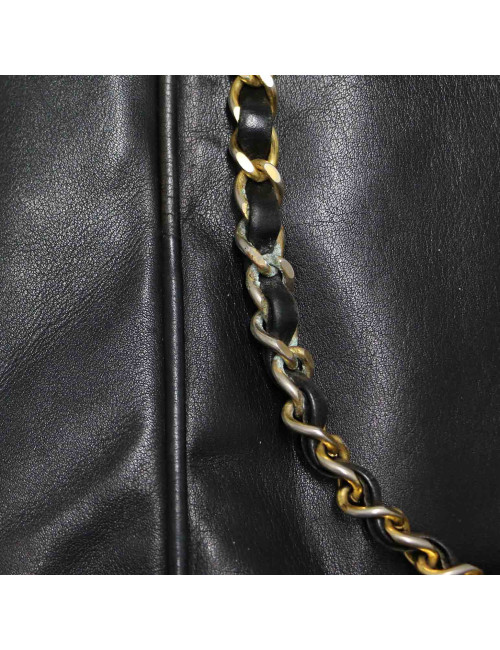 Cabas CHANEL vintage noir