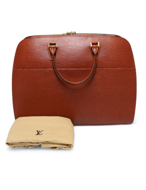 Sac Sorbonne LOUIS VUITTON GM cuir épi 