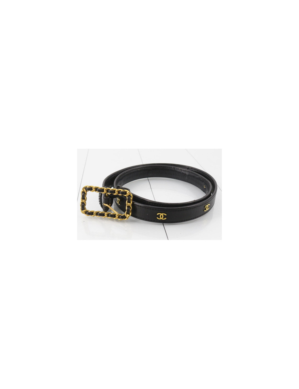 Ceinture CHANEL cuir T75