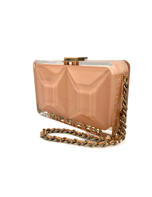 Minaudière CHANEL rose