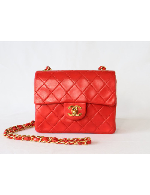 Sac rouge CHANEL 