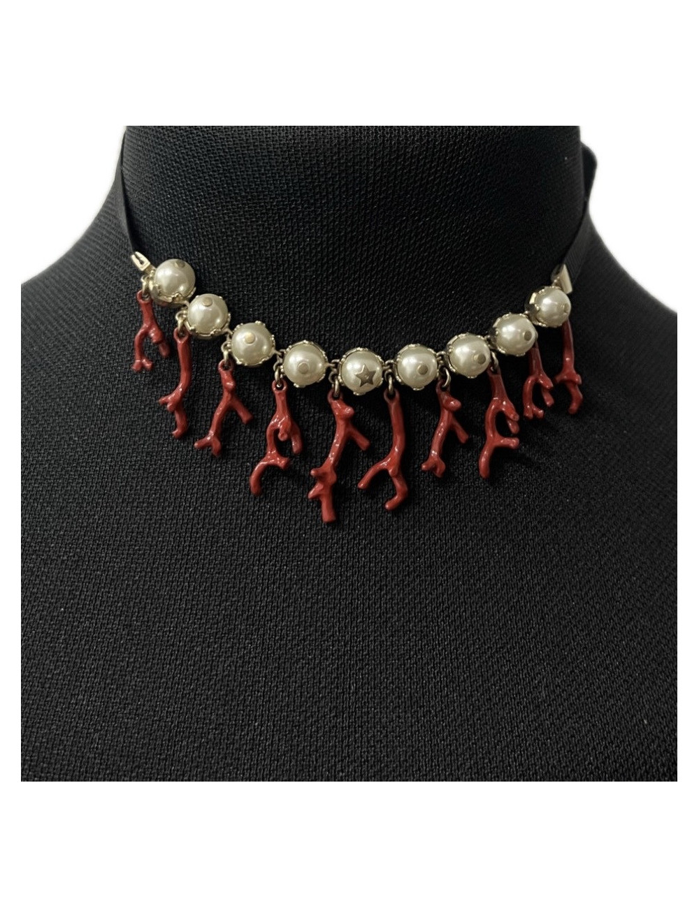 Collier DIORfras de cou perles nacrées