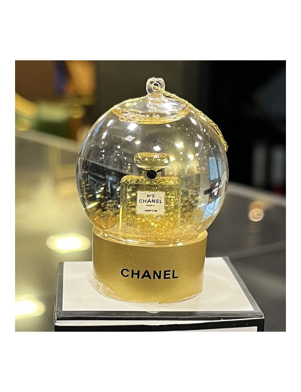 Robe pull T 38 CHANEL laine noire et blanche imprimé géométrique