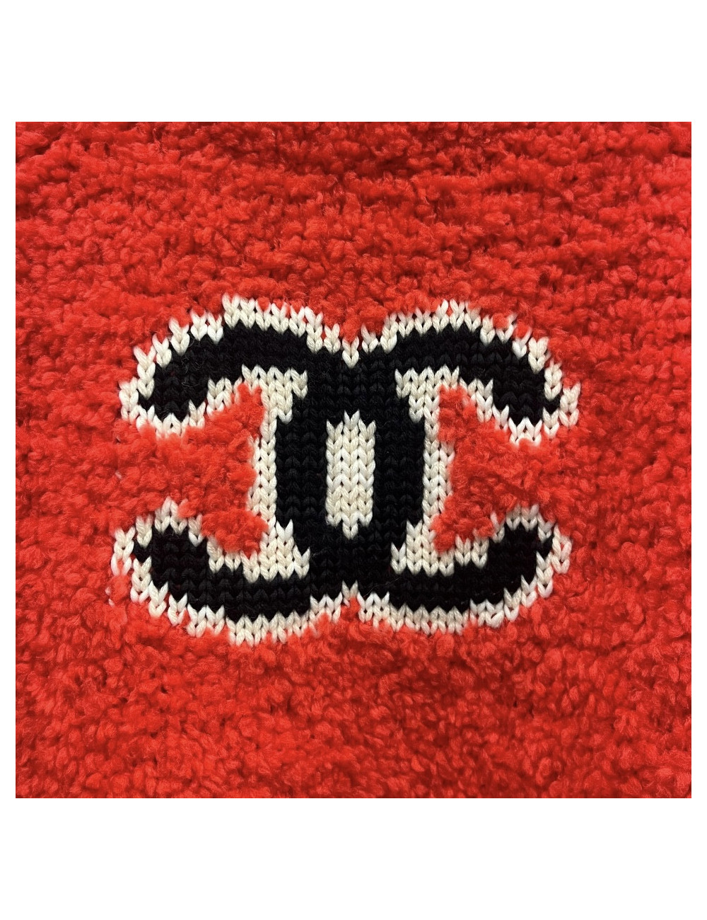 CC Teddy pullover CHANEL rouge