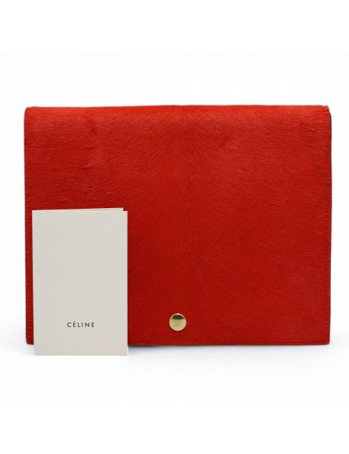 Pochette CELINE rouge 