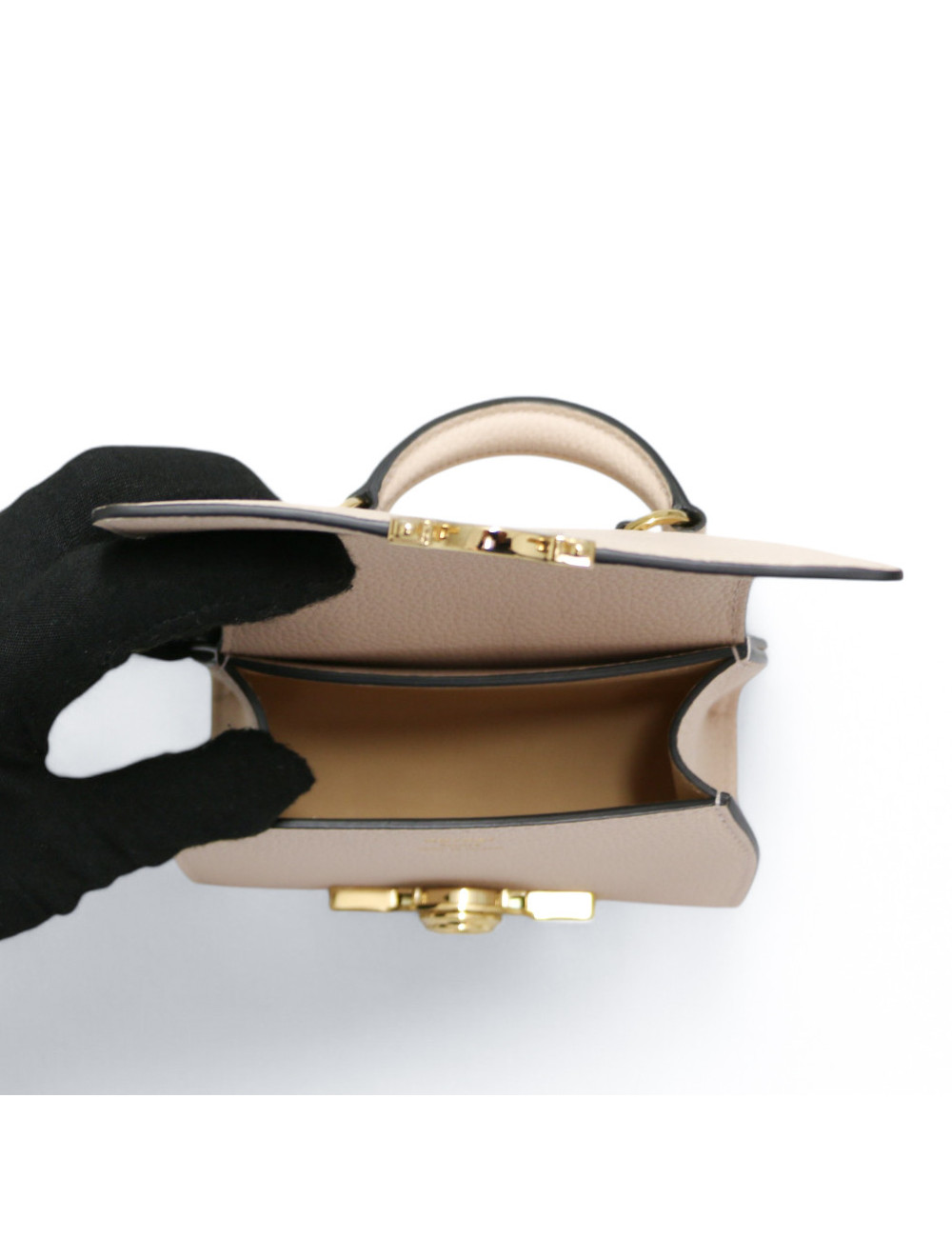 Nano sac Rejane MOYNAT rose pâle