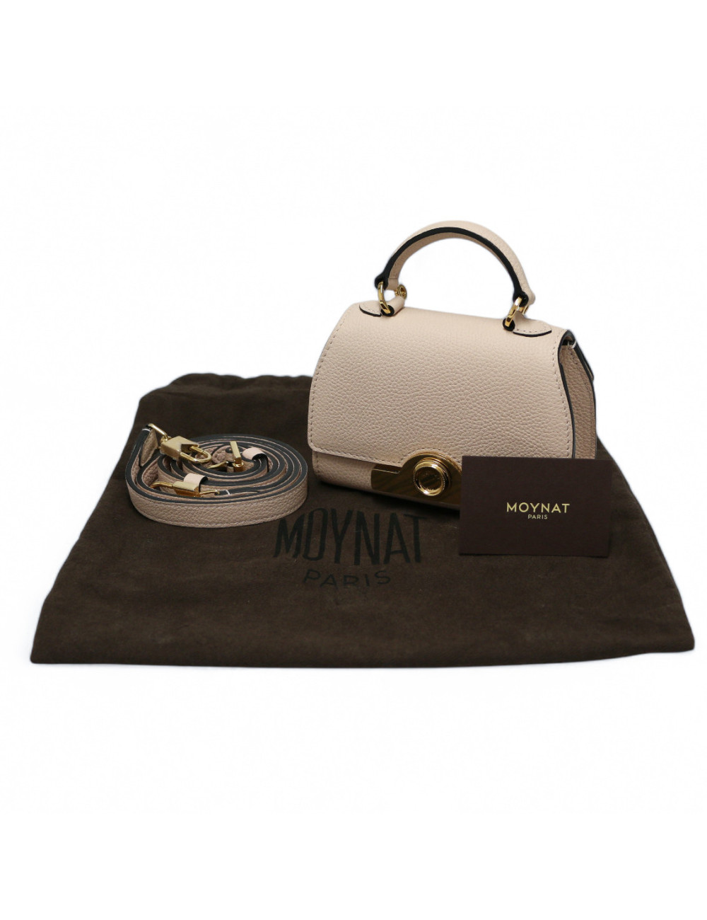 Nano sac Rejane MOYNAT rose pâle