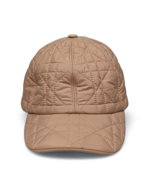 Casquette DIOR matelassé vieux rose