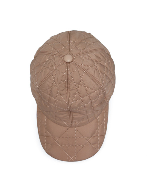 Casquette DIOR matelassé vieux rose