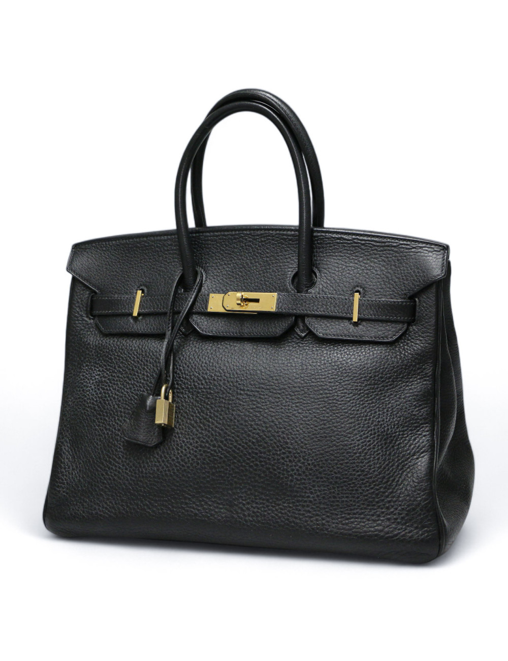 Birkin 35 HERMES cuir de veau Togo  NOIR