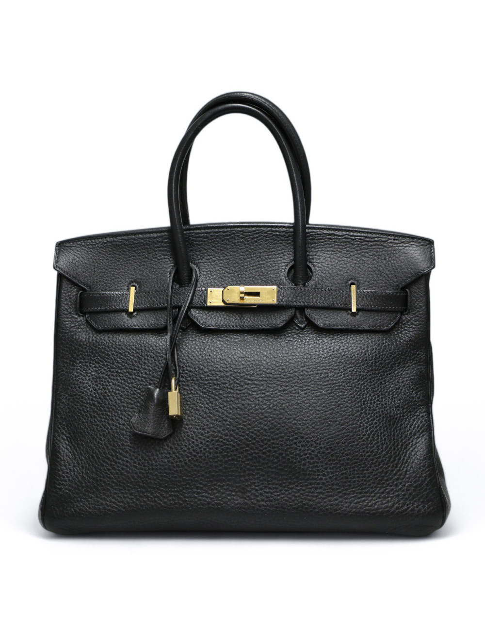 Birkin 35 HERMES cuir de veau Togo  NOIR