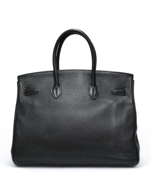 Birkin 35 HERMES cuir de veau Togo  NOIR