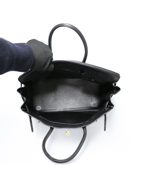Birkin 35 HERMES cuir de veau Togo  NOIR