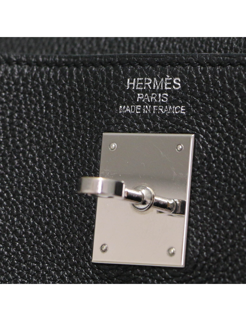Kelly 35 HERMES cuir de veau Togo noir