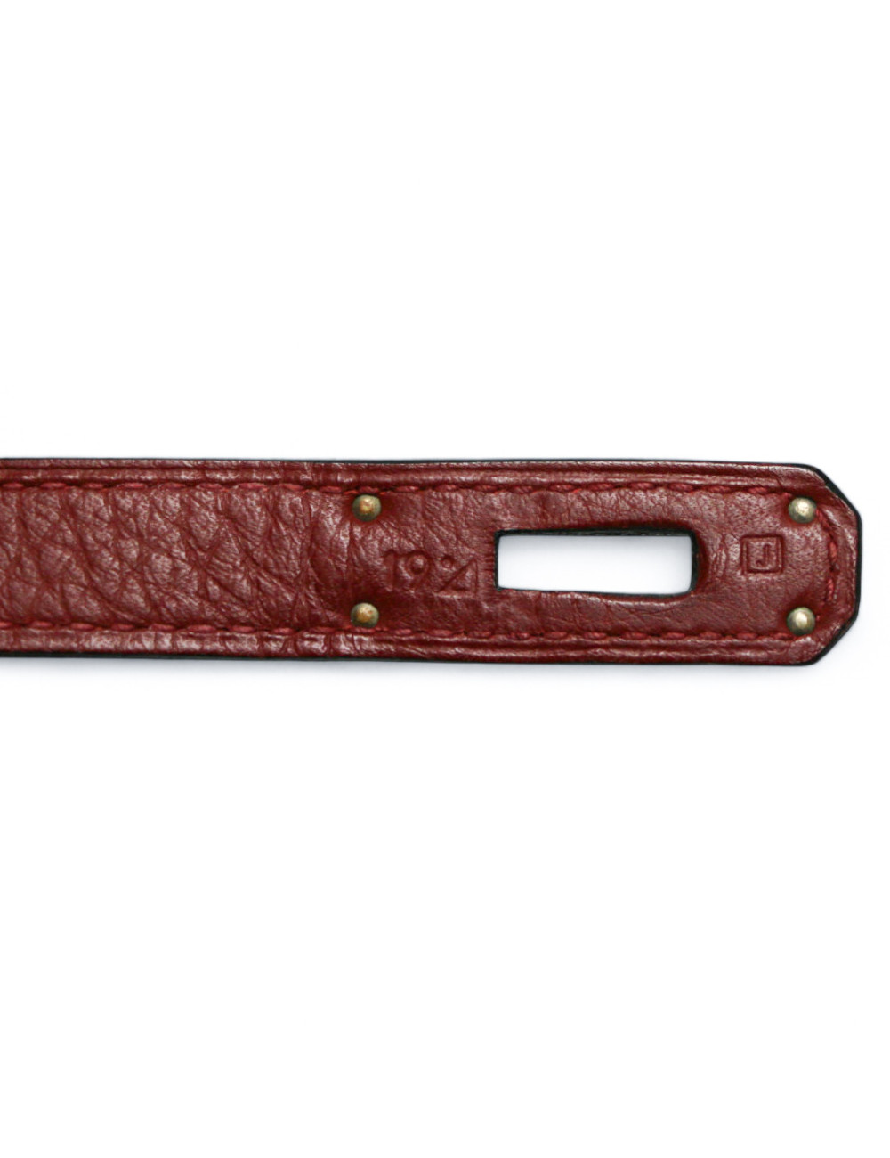 Kelly 32 HERMES cuir de veau Togo Bordeaux