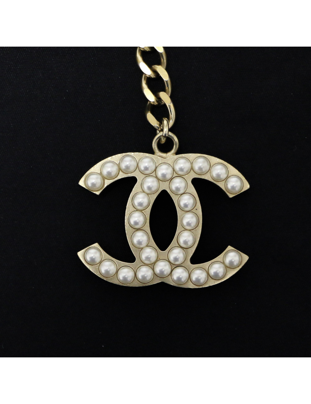 Classic white CHANEL dress